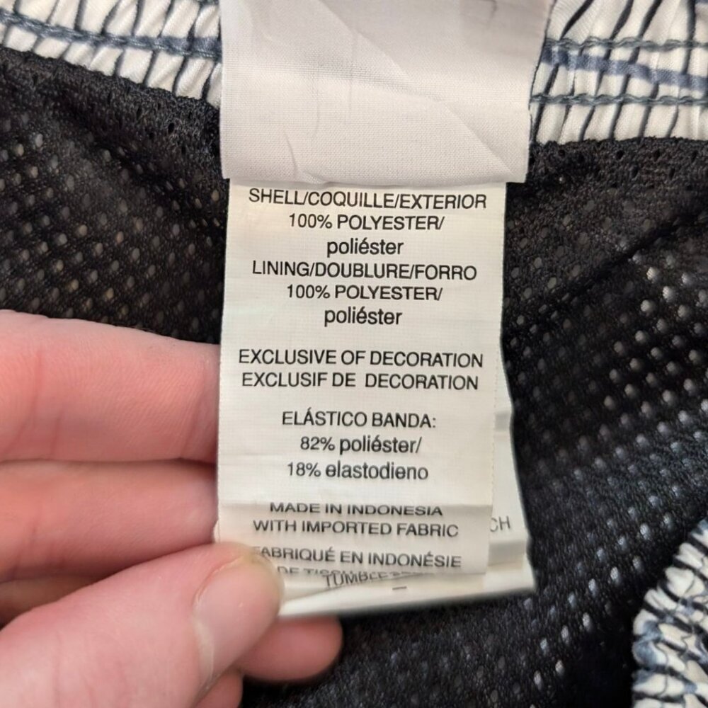 (Nike Pattern Fade Swim Trunks - Picture 5 of 5